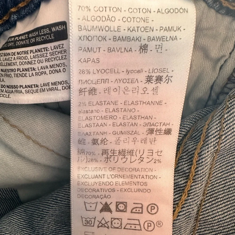 Levi Strauss and Co 511 Slim Fit Jeans Denim Men's Size 29 - Picture 6 of 6